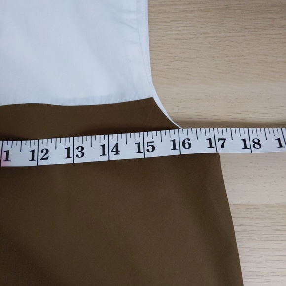 Trademark Dress 4 Coperta Stripe White Brown - Picture 4 of 8